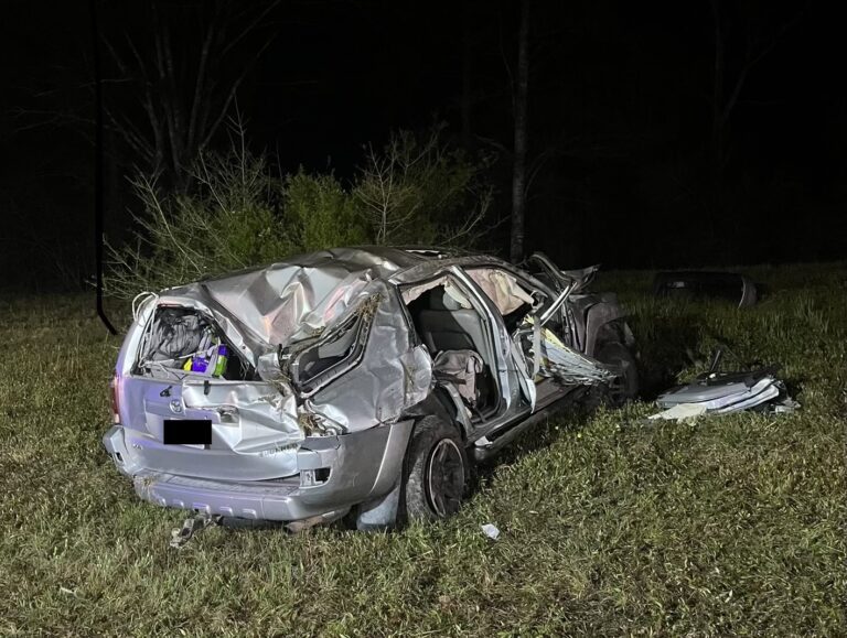 Passengers extricated from early morning rollover crash on I-10