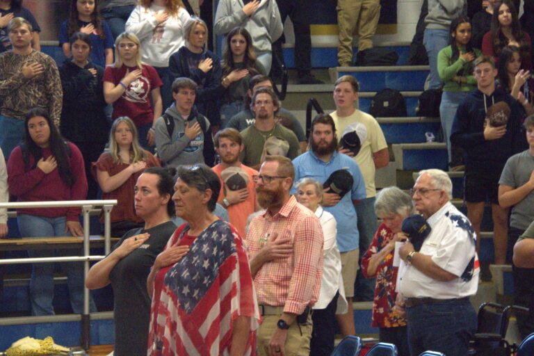 Military veterans recognized during Holmes County High Veterans Day ceremony