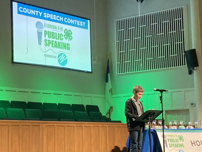 Talk of the town: Holmes County 4H holds public speaking contest for kids